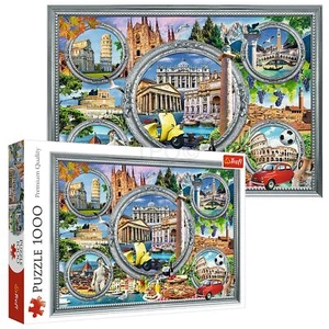 Trefl 1000 Piece Adult Large Famous Monuments In Italy Holiday Jigsaw Puzzle NEW - Picture 1 of 4