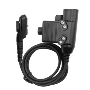 Do Z-Tac TCA-SKY U94 PTT Zestaw słuchawkowy Kabel Wtyczka Adapter do Hytera Walkie Talkie - Zdjęcie 1 z 5