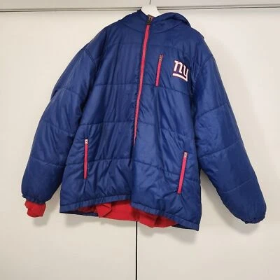 NFL New York Giants Packable Fleece Lined Coat Size 3XL - Image 1 of 4