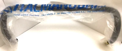 NUEVO (ITM) Manillar Ranurado Vista 31.8 Abrazadera, 46cm Ancho Exterior Hecho en Italia Foto 1 de 4