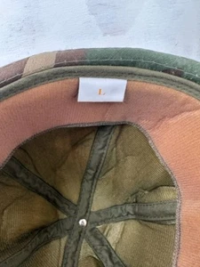 Vtg 70's JONES STYLE BUCKET DUCK HUNTING Light Woodland Camo Hat - Fast Shipping - Picture 1 of 13