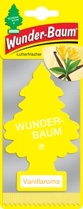 WUNDER-BAUM | Auto Lufterfrischerer Duftbaum Wohnung Camper Waschküche | VANILLE - Bild 1 von 2
