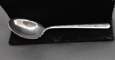 Cuchara de azúcar rosa Rambler 1937 cubiertos de plata esterlina 28 g Foto 1 de 4