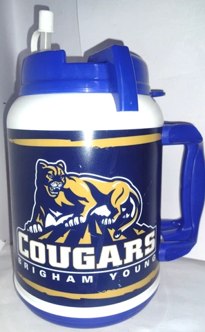 Brigham Young University BYU Cougars Football Thermo Mug 52 oz NCAA Carl’s Jr Cover