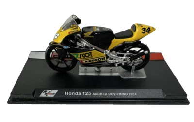 MODELLINO MOTO DIECAST  HONDA 125 ANDREA DOVIZIOSO 2004 1/24 - Immagine 1 di 4
