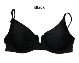 Anne Cole Limited Edition Ladies Swim V-Wire Bikini Top Small - Picture 1 of 3