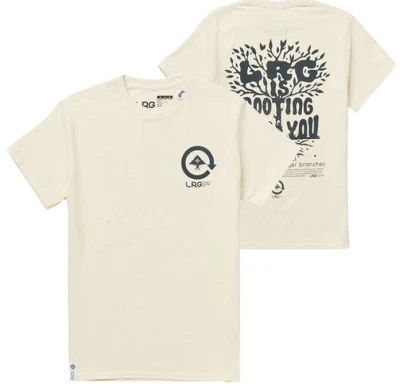 Lifted Research Group LRG Men's Forever Rooting For You Cream Shirt NWT Small - Image 1 of 4