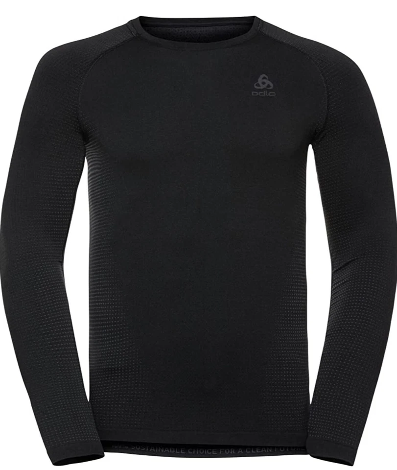 Odlo Women BL TOP Crew neck l/s PERFORMANCE WARM EC in Black - XL - Image 1 of 4