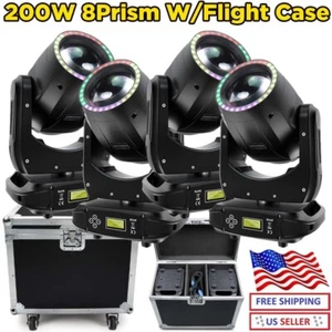 200W LED Moving Head Light RGBW Gobo Beam Spot Stage Lighting DJ Disco Party DMX - Picture 1 of 18