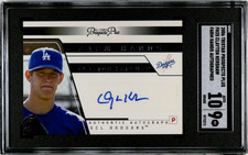 SGC 9 - 2006 Tristar Prospects Plus FH25 Clayton Kershaw FARMHANDS 10 AUTO RC!