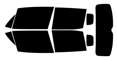 Тонировка окна для Jeep Renegade 2015-2023 предварительно нарезанная нанокерамическая автомобильная пленка комплект - Изображение 1 из 4