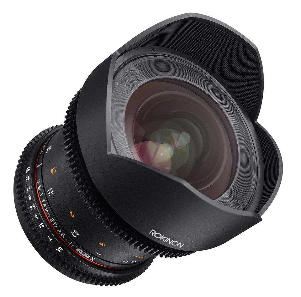 Rokinon Cine DS 14mm T3.1 Wide Angle Cine Lens for Sony E Mount Full Frame - Image 1 of 1