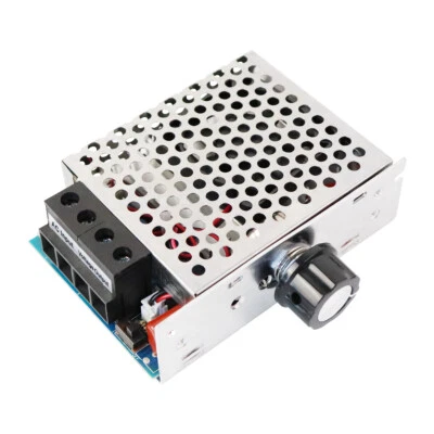 AC 110-220V 10000W SCR Motor Speed Controller Volt Regulator Thermostat Dimmer - Image 1 of 4