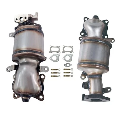 2x Catalytic Converter For Honda Accord  2008-2017 Acura RDX 2013-2018  3.5L - Image 1 of 4
