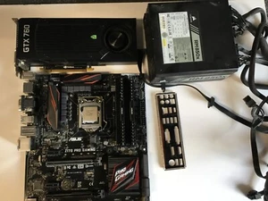 ASUS Z170 PRO GAMING i5-6600K Cpu Motherboard Combo GTX 760 - Photo 1/5
