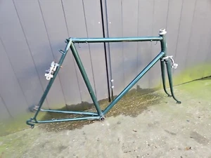 Vintage Green Viking Road Racing Bicycle Frame Project C500 - Picture 1 of 12