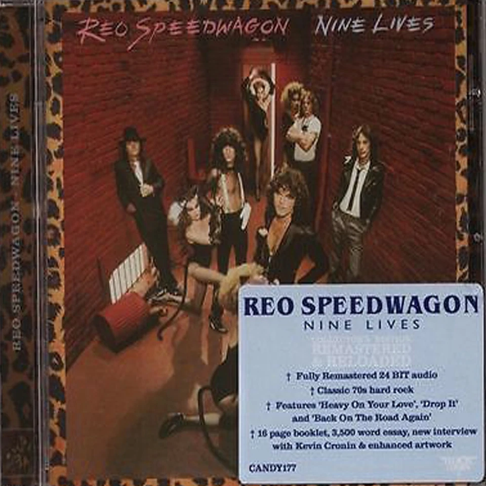 REO SPEEDWAGON - Nine Lives - Rock Candy Remastered Edition - CD - Image 1 of 1