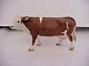 Deutschland Kuh Schleich braun & weiß 2008 - Bild 1 von 8