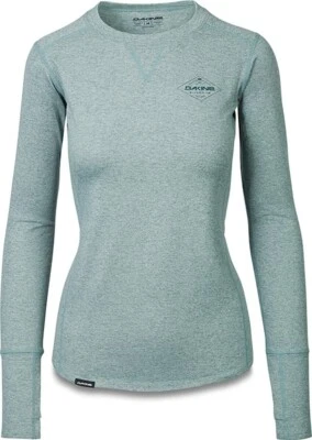 Camisa para mujer Dakine Larkspur peso medio capa base verde azulado profundo brezo Foto 1 de 2