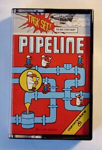 SUPER PIPELINE - Taskset - Commodore 64 C64 C128 - TESTED see photos