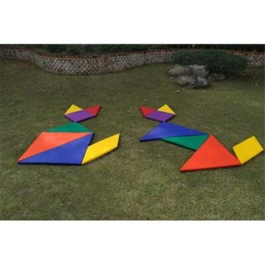 Large Foam Tangram Puzzle Set - Picture 1 of 1