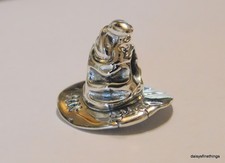 NEW/TAGS AUTHENTIC PANDORA SILVER CHARM HARRY POTTER SORTING HAT #799124C00