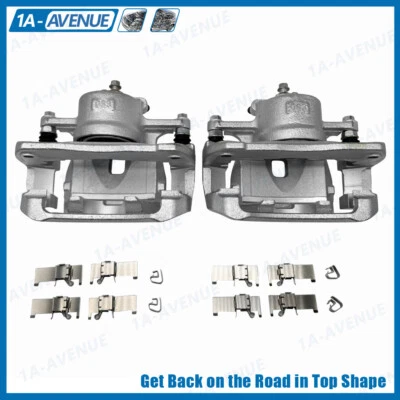 For Lexus ES300h 13-18 ES350 12-18 Front Left & Right Brake Caliper w/ Bracket Foto 1 de 4