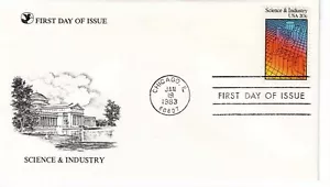 US Scott #2031, First Day Cover 1/19/83 Chicago Single Science - Picture 1 of 1