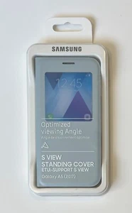 Samsung Galaxy A5 (2017) - Coque sur pied S View - BLEU EF-CA520 - Neuve - Photo 1 sur 2