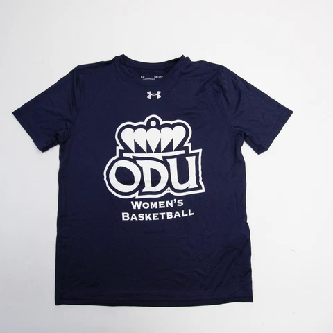 Old Dominion Monarchs Under Armour HeatGear Short Sleeve Shirt Boy's Navy New Cover