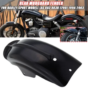 Guardabarros trasero universal ABS guardabarros corto para bobber chopper - Imagen 1 de 7