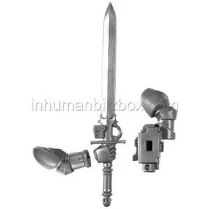 SMGK36 BRAS EPEE NEMESIS H CHEVALIER GRIS WARHAMMER 40000 BITZ W40K GREY KNIGHT - Picture 1 of 1