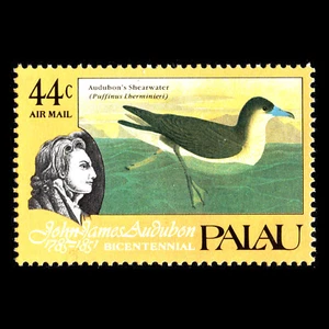 Palau 1985 - Birth of John J. Audubon Ornithologist Birds - Sc C5 MNH - Picture 1 of 2