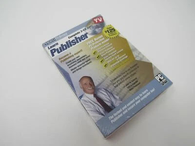Video Professor Inc Learn Publisher Complete 3-CD Set John W Scherer P036PU - Image 1 of 4