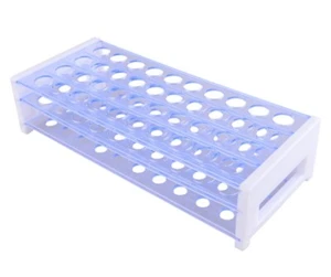 3 Layers Plastic Lab Test Tube Rack Holder Centrifugal Pipe Stand 40 Holes 18mm - Picture 1 of 2