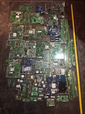 10 Lbs. Laptop Scrap Motherboards, Circuit Boards Gold, Precious Metal Recovery - Image 1 of 4