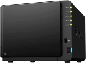 Synology DS414 4-Bay NAS Gehäuse ✅ USB 3.0 OVP ✅ ohne Festplatten - Afbeelding 1 van 5