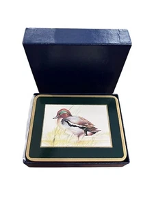 Juego de montaña rusa vintage Brooks Brothers Duck nuevo en caja juego de cuatro vida silvestre - Imagen 1 de 8