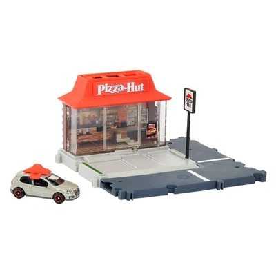 Juego Matchbox Action Drivers Pizza Hut Pizza Run Foto 1 de 4
