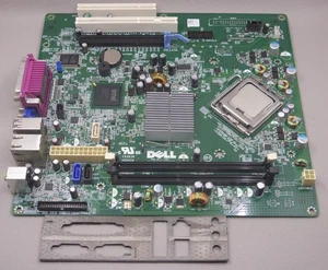 Placa base Dell 0HN7XN HN7XN LGA 775 Optiplex 380 DT de escritorio con CPU Intel E7500 - Imagen 1 de 3