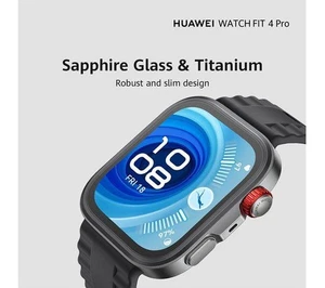 Reloj inteligente Huawei Watch Fit 4 Pro titanio negro ECG GPS batería de 10 días - Imagen 1 de 9