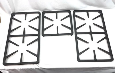 Miele Grate Cooktop Set- (2) 8235970, (1) 8235980, Miele KM3474G Grate Set - Imagem 1 de 4