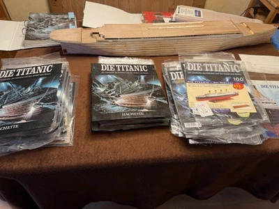 Titanic Hachette Bausatz Heft 1 - 100, bis Heft 33 aufgebaut - Bild 1 von 4