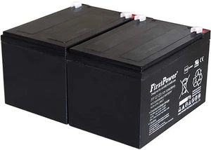 FirstPower Batterie Plomb Gel pour Onduleur APC RBC 6 12Ah 12V VdS 12V 12Ah/144Wh Lead-Acid - Photo 1/2