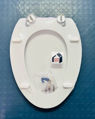 SEDILE COPRIWATER WC - DOLOMITE Mod. NOVELLA RESINA POLIESTERE LEGNO ITALY - Immagine 1 di 3