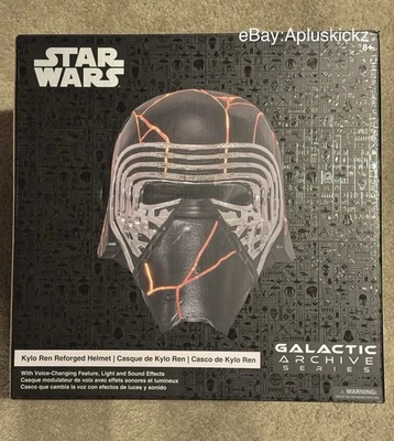 Disney D23 Star Wars Galactic Archive Series Kylo Ren Reforged Helmet NIB! - Image 1 of 4