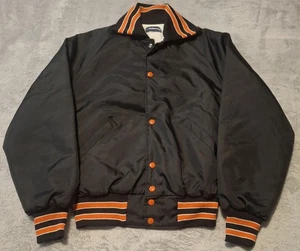Holloway Adult Polyester Full Front Snap Heritage Jacket Vintage Size Small - Picture 1 of 10