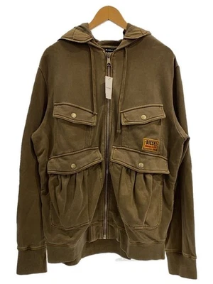 XL хаки хлопок молнии толстовка с капюшоном на DIESEL - Изображение 1 из 4