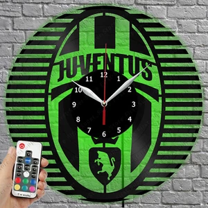LED Clock Juventus Vinyl Record Wall Clock Led Light Wall Clock 3002 - Picture 1 of 11