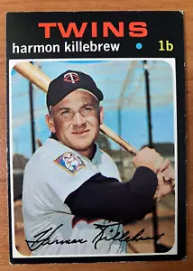 Minnesota Twins: 1971 Topps #550 Harmon Killebrew número semi alto - en muy buen estado-excelente+ - Imagen 1 de 1